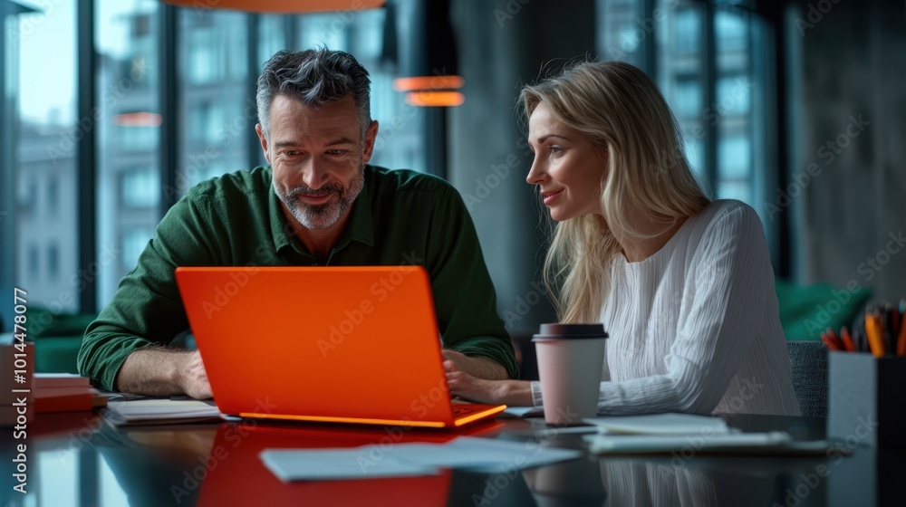 The Professionals with Laptop The Professionals with Laptop