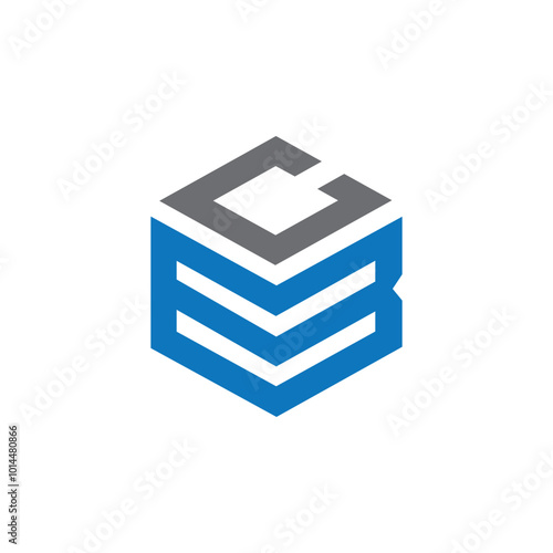 Initial cb letter logo design, cb logo vector for business, bc letter logo design vector template, 
