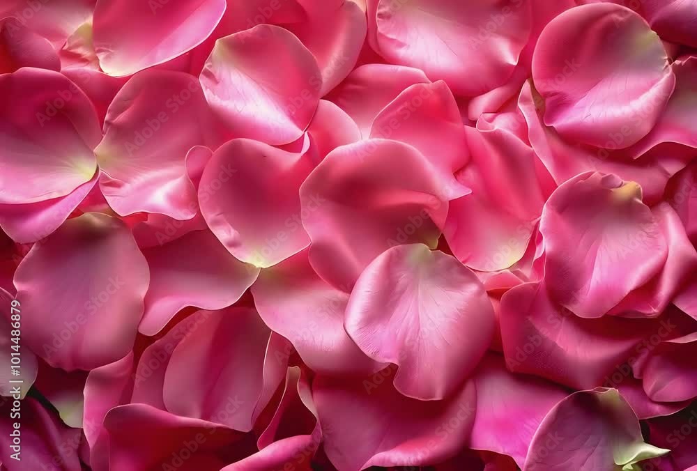 Close-up of delicate pink rose petals for Valentine's Day background. Close-up of delicate pink rose petals for Valentine's Day background.