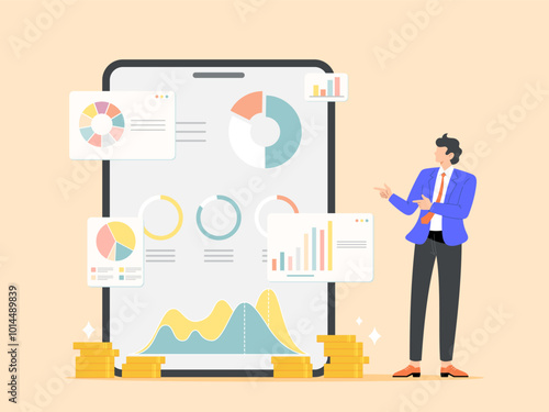 Investment analysis to adjust investment plans
