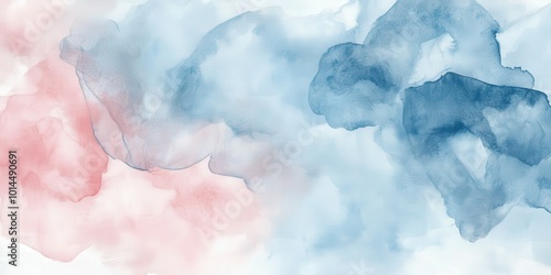 Pastel background featuring soft pink and blue hues blending harmoniously