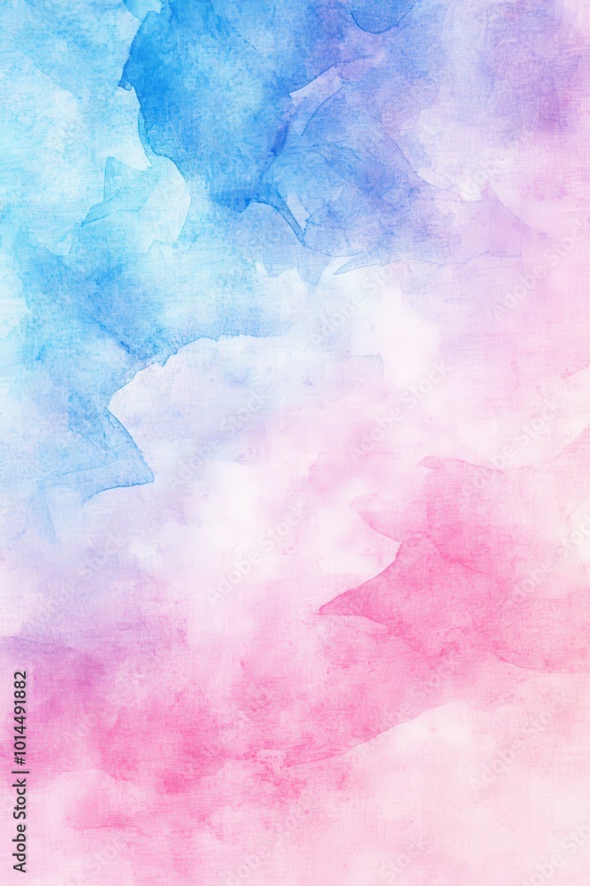 Obraz premium Soft pastel background blending pink and blue hues in a tranquil design