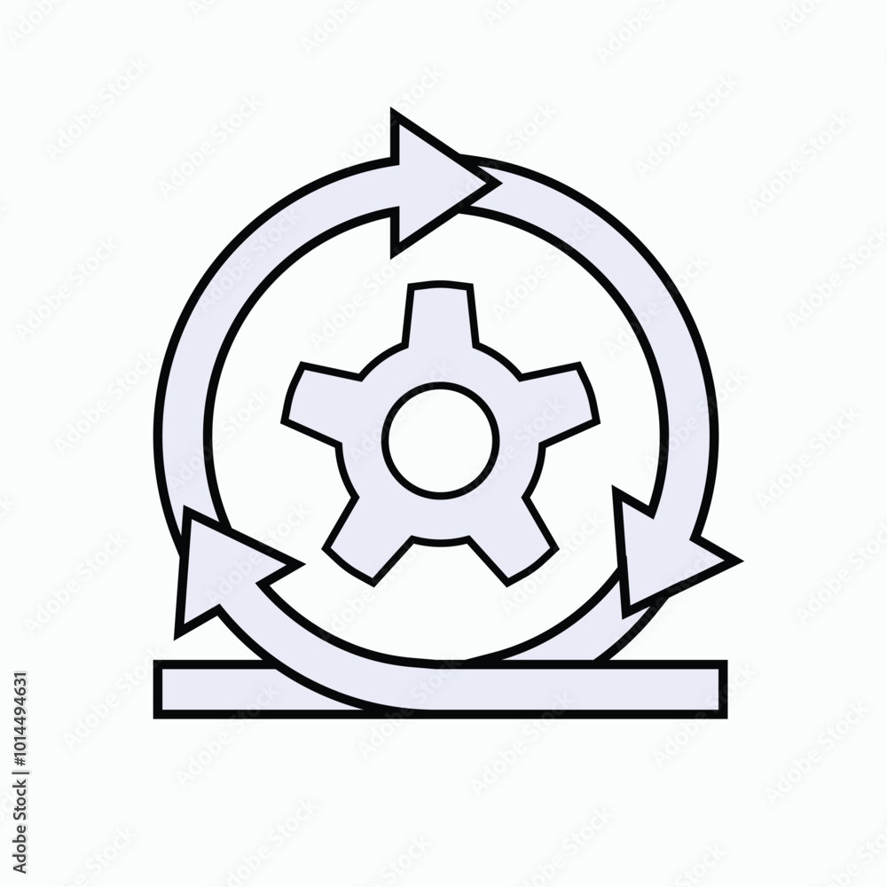 Mechanics Continuity Icon. Sustainable Job Symbol. Applied for Design Element, Presentation, Website, or Apps. Mechanics Continuity Icon. Sustainable Job Symbol. Applied for Design Element, Presentation, Website, or Apps.