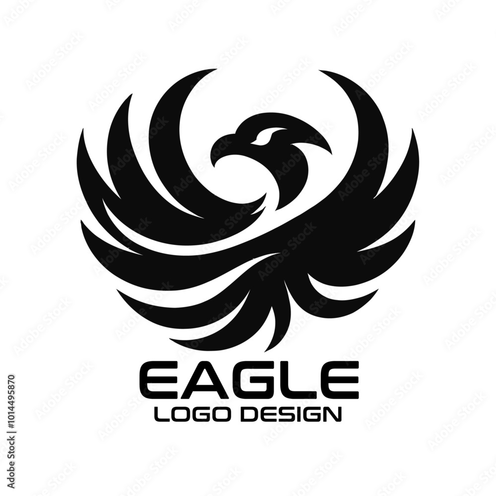 Eagle Vector Logo Design Eagle Vector Logo Design