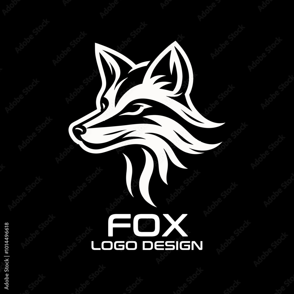 Obraz premium Fox Vector Logo Design
