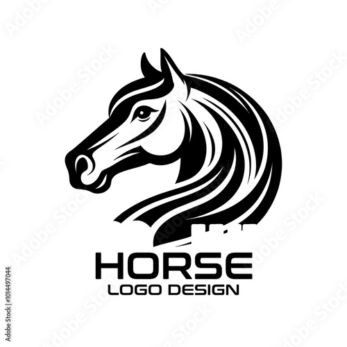 Horse Vector Logo Design