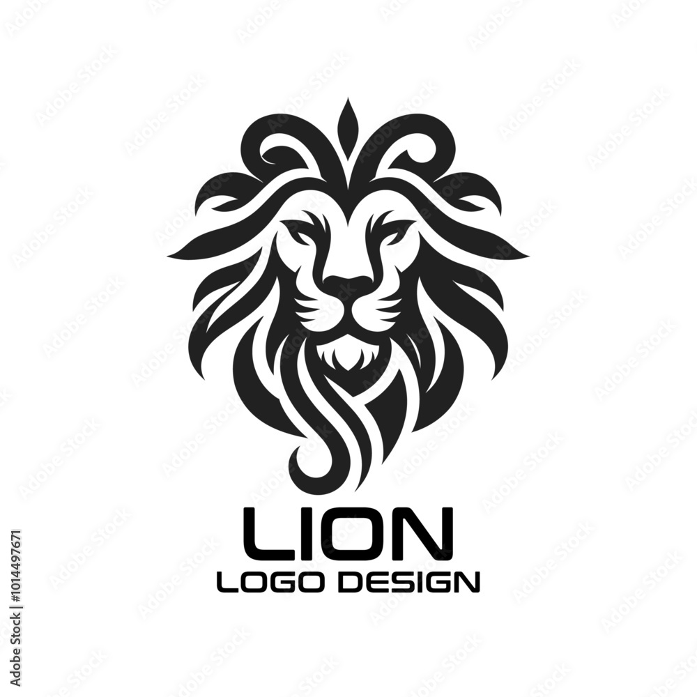 Lion Vector Logo Design Lion Vector Logo Design