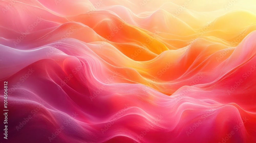 Fototapeta premium Abstract Red to Yellow Gradient Background for Modern Designs and Artworks
