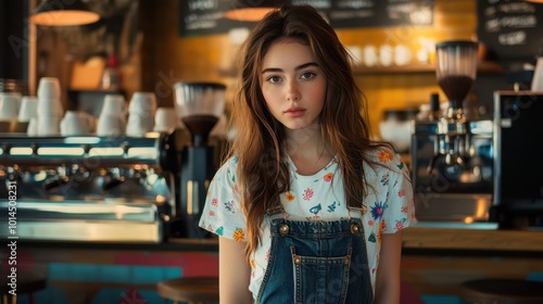 The Girl in the Cafe