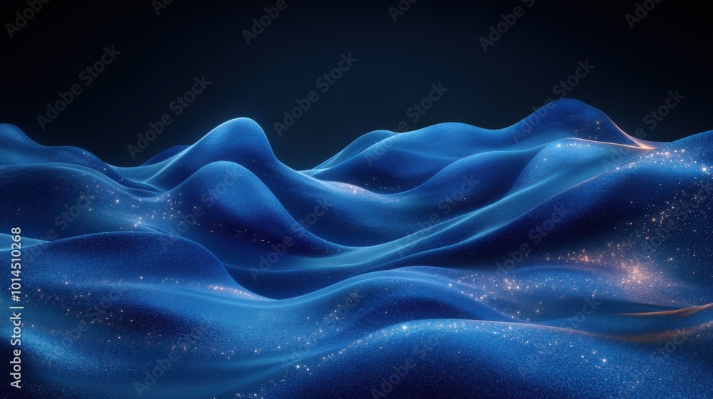 Dark Blue Gradient Background with Generous Copy Space for Professional Use Dark Blue Gradient Background with Generous Copy Space for Professional Use