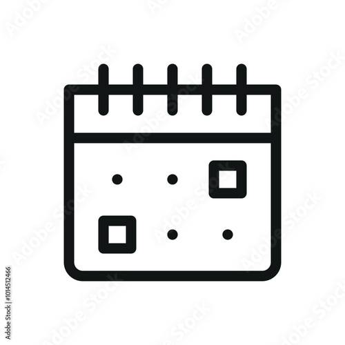 Insurance period isolated icon, grace period vector symbol with editable stroke