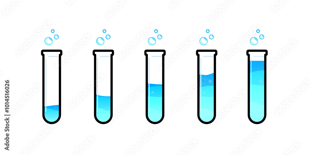 Set of glass bottles. Different color potion flat style on white background. Vector illustration. Design elements for game collection. Set of glass bottles. Different color potion flat style on white background. Vector illustration. Design elements for game collection.