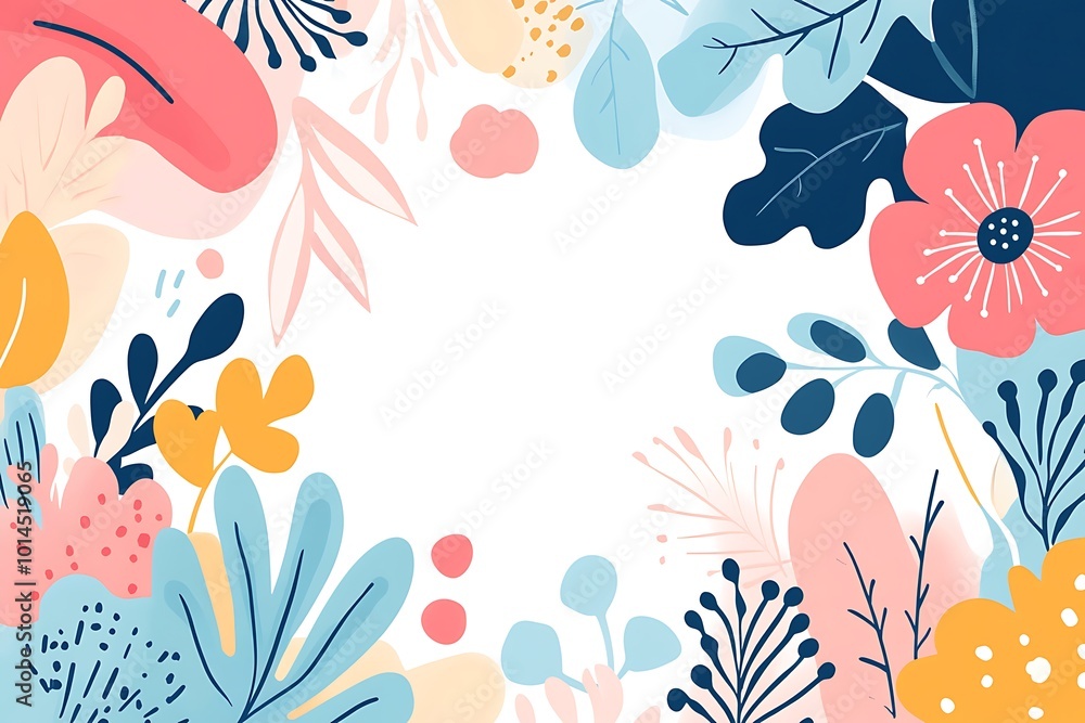 Minimalist Botanical Illustration Minimalist Botanical Illustration