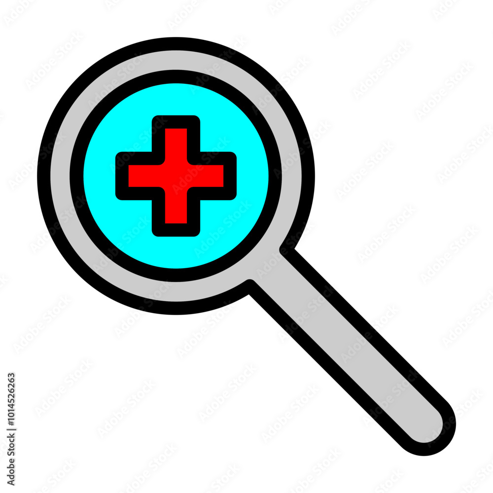 Zoom In Vector Filled Icon Design Zoom In Vector Filled Icon Design