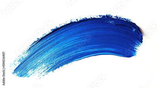 Blue Paint Close Up