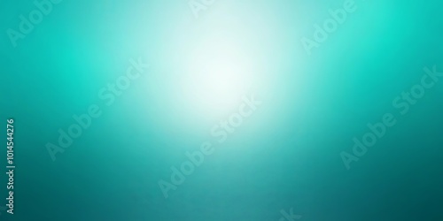 A Soft, Gradual Transition From Teal to White, Evoking a Sense of Tranquility and Depth