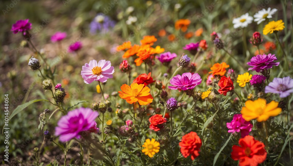 Colorful Wildflowers in Bloom 2 Colorful Wildflowers in Bloom 2
