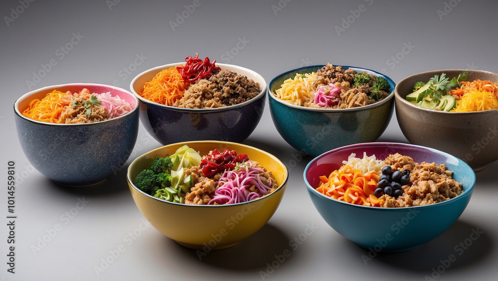 Diverse Food Bowls Diverse Food Bowls
