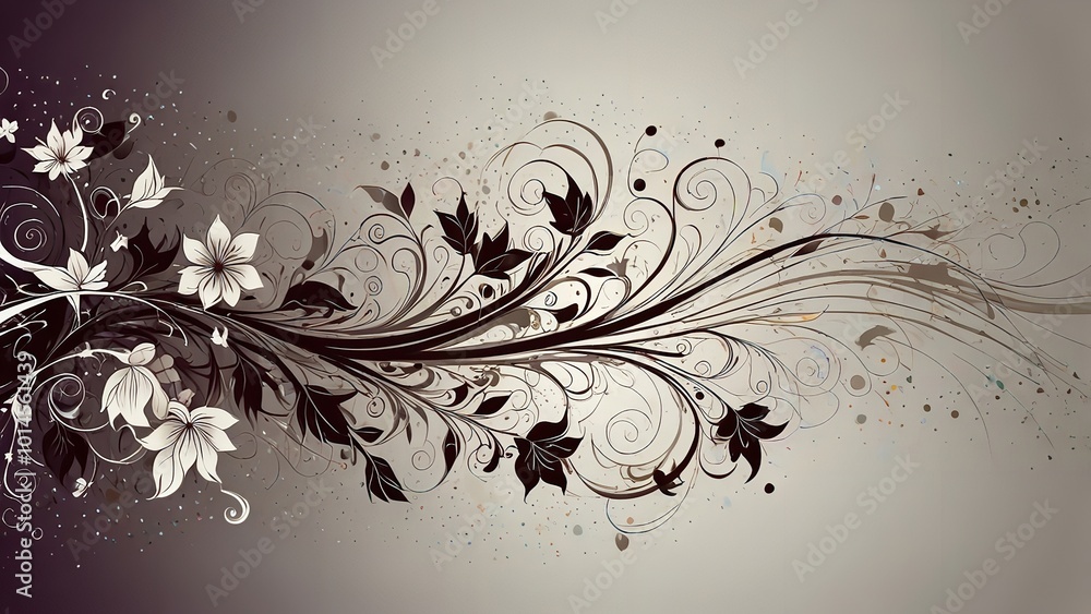 legant Abstract Floral Swirls Background Design for Creative Projects legant Abstract Floral Swirls Background Design for Creative Projects