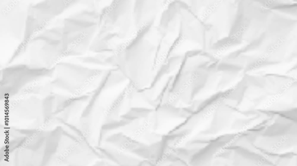 crumpled white paper background video crumpled white paper background video