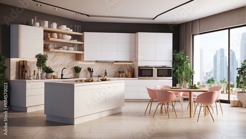 Kitchen Interior Created Using Generative Design