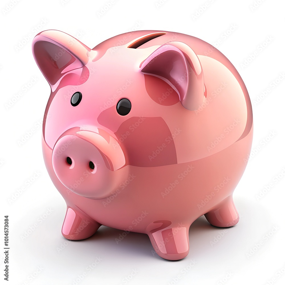 piggy bank isolated on white background piggy bank isolated on white background