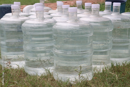 Mineral Water Jar stock on shop