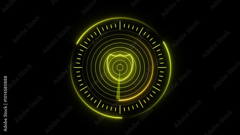 Clock icon neon light 24 Hour Day Fast Speed. abstract neon wall clock icon animation. Clock icon neon light 24 Hour Day Fast Speed. abstract neon wall clock icon animation.