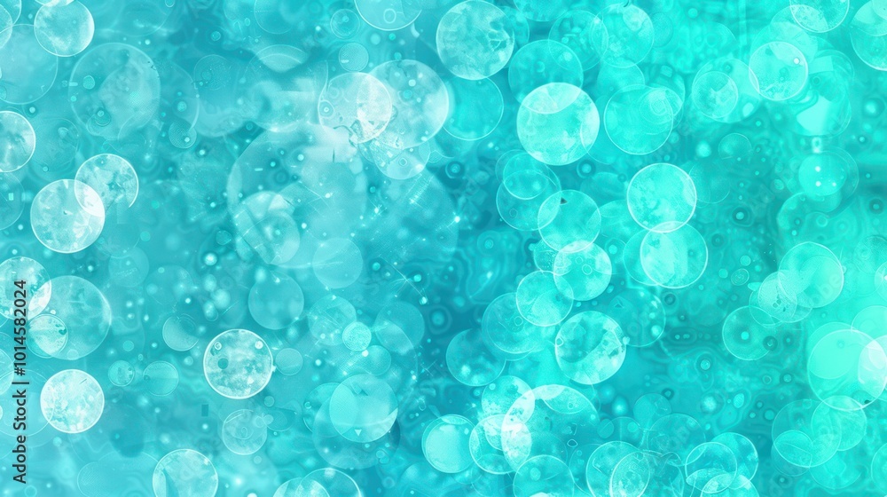 A serene abstract background featuring soft, blurred bubbles in varying shades of blue and turquoise, evoking tranquility. A serene abstract background featuring soft, blurred bubbles in varying shades of blue and turquoise, evoking tranquility.