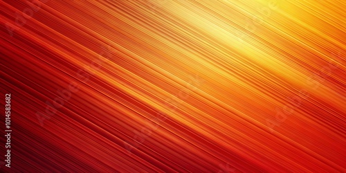 Abstract Diagonal Stripes in Warm Hues of Orange and Red