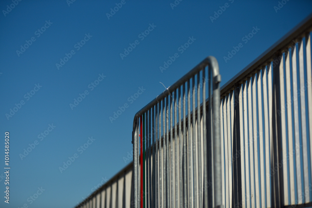 Fototapeta premium Dinard, barrières métal