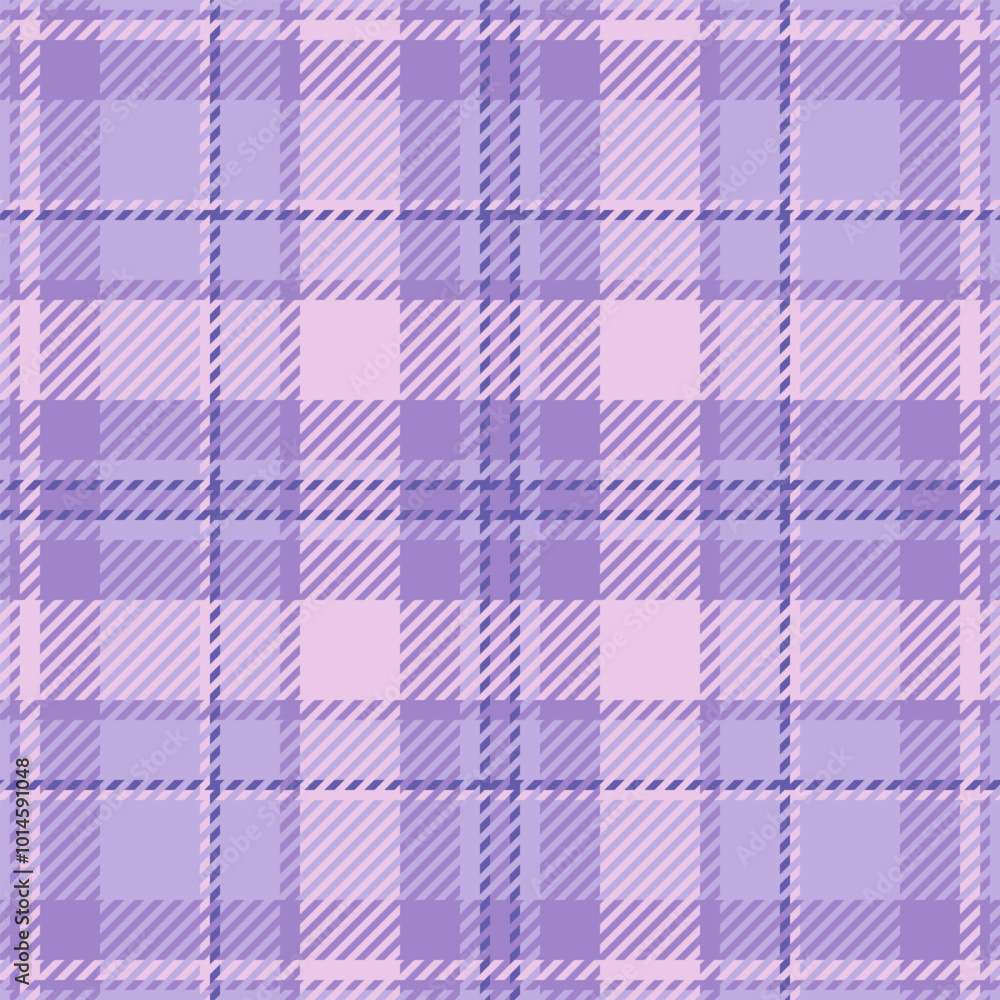 Rectangle pattern tartan texture, oktoberfest seamless fabric background. Variation plaid textile vector check in light and violet colors. Rectangle pattern tartan texture, oktoberfest seamless fabric background. Variation plaid textile vector check in light and violet colors.