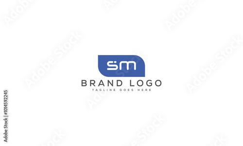 letter MS logo design vector template design for brand.