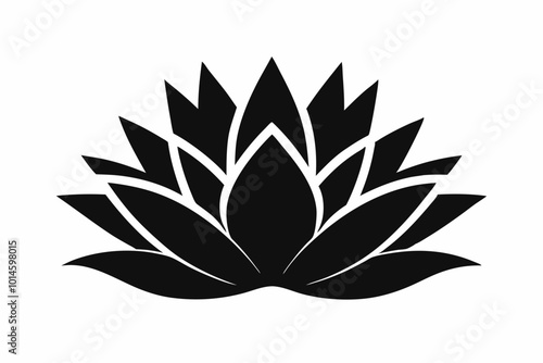 
Agave plant vector, agave symbol, Cactus vector icon

