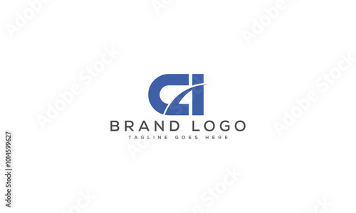 Free Download letter CI logo design vector template design for brand. - GFXLoad
