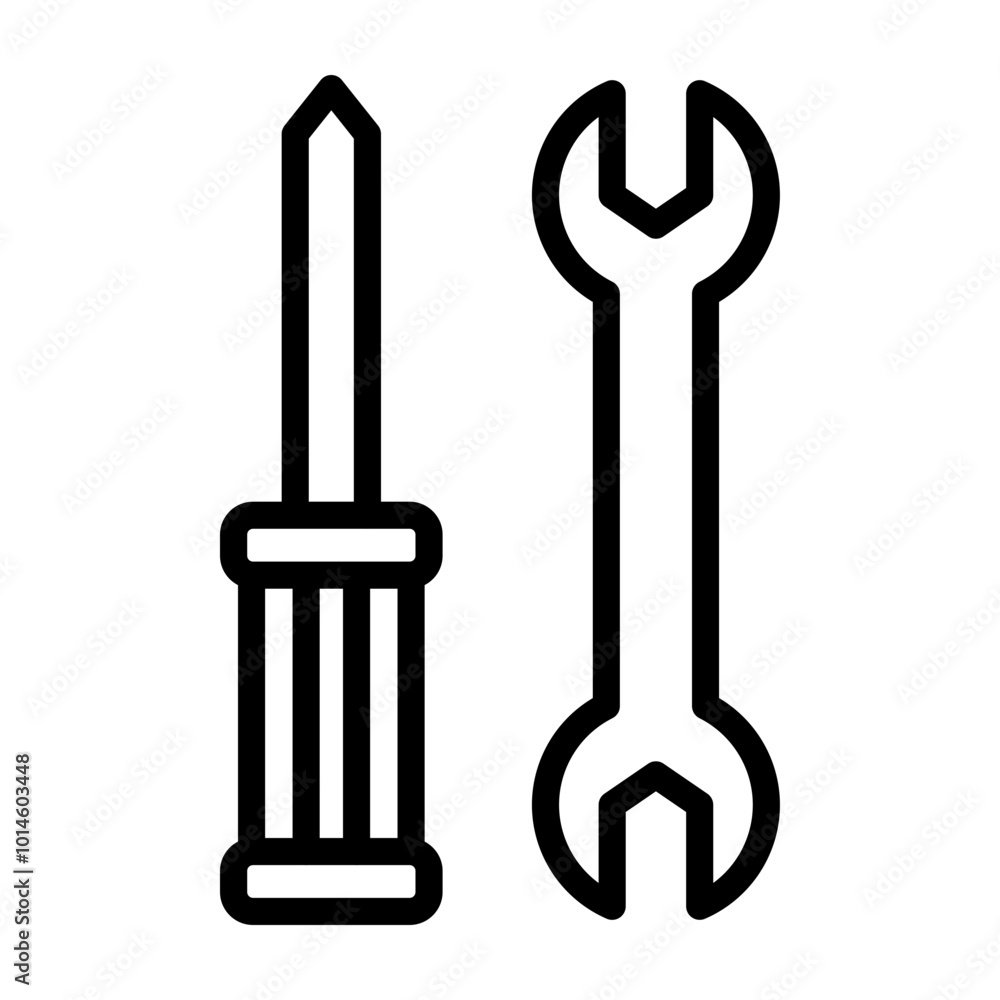 Tools Vector Line Icon Design Tools Vector Line Icon Design