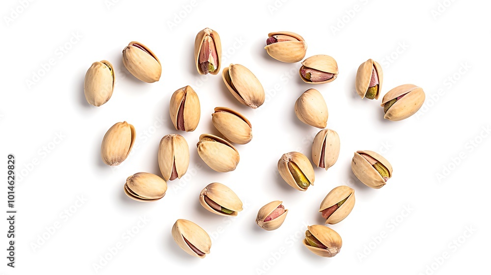 Pistachio nuts isolated on white background Pistachio nuts isolated on white background