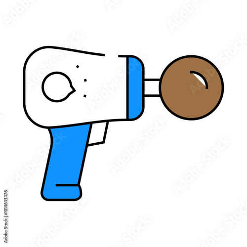 massager gadget line icon vector. massager gadget sign. isolated symbol illustration