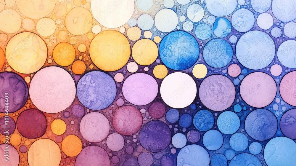 Colorful Interdimensional Polka Dot Design Colorful Interdimensional Polka Dot Design