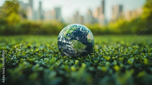 Climate goals integrated with sustainability practices for carbon neutrality photo