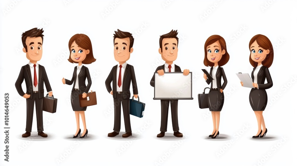 Business Characters for Professional Presentations Business Characters for Professional Presentations