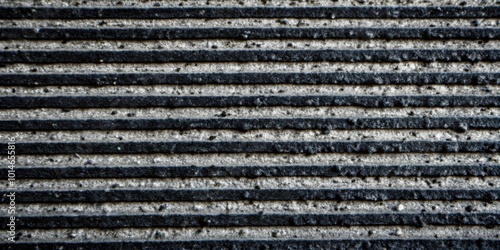 Rows of rugged textured stone in a linear arrangement.