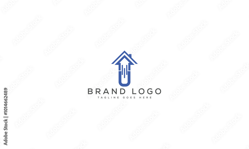 letter U logo design vector template design for brand. letter U logo design vector template design for brand.