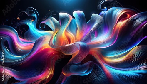 abstract background with glowing lines, abstract background, glowing XYZ, Light, Line, Alphabet
