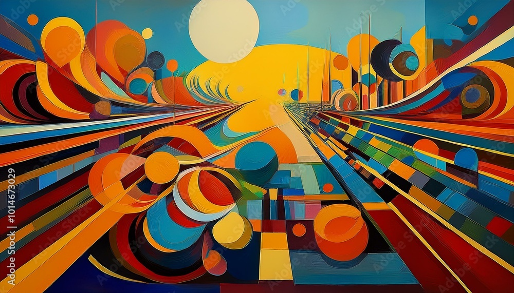 Fototapeta premium abstract modern art