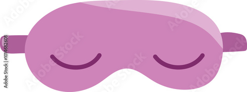 Sleep blindfold illustration