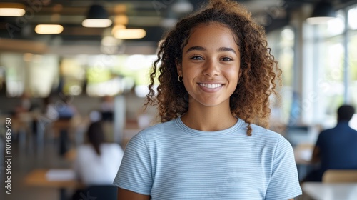 The Smiling Young Woman