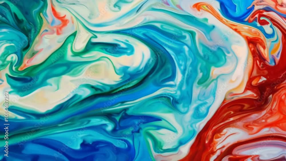 4K Liquid Rainbow Art | Dynamic Color Flow Motion Stock 4K Liquid Rainbow Art | Dynamic Color Flow Motion Stock