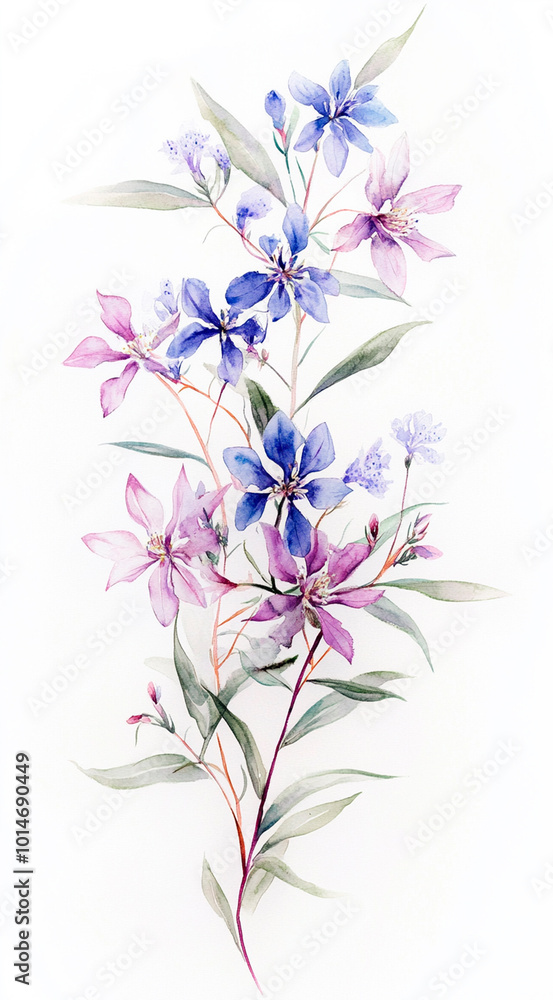 Fototapeta premium bouquet of flowers background wallpaper 9:16