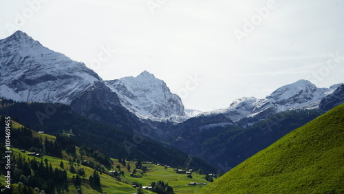 The Majestic Landscape of Gstaad, Switzerland